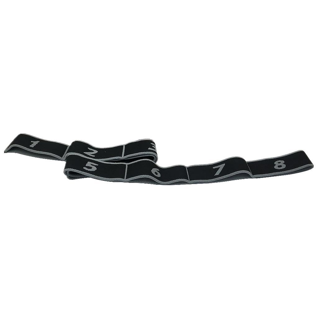CALANDIS™ Yoga Strap Elastic Ligament Stretching Out Band Workout Loop Belt Gray | Yoga Straps | Yoga & Pilates | Fitness, Running & Yoga-image-7