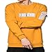 Produktbild nobrand Herren Rundhalsausschnitt bedruckter Pullover Frühling Trend schöne Allroundkleidung Mode Freizeit Langes T-Shirt Gr. M, gelb