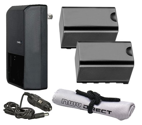 Baterías para Panasonic HC-X1 inteligentes de alta capacidad que eliminan cortes en rodajes