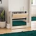 Vida Designs Welham szafka na buty z 2 szufladami, organizer na buty, regał na buty, szafka drewniana, biały