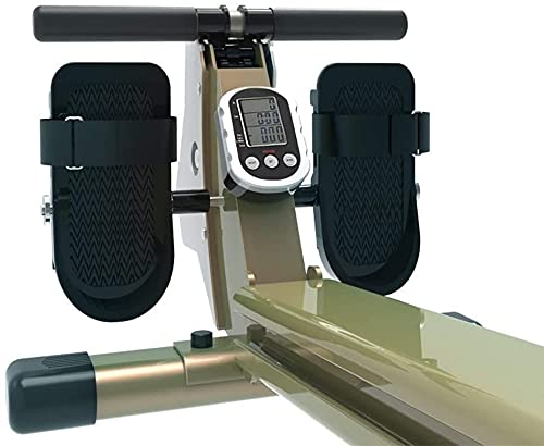 SMSOM Home Rudermaschine Ruderer Ergometer mit digitalem Monitor, geneigter Gleitschiene, 12 Widerstandseinstellung… – Bild 5