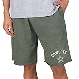 Concepts Sport Men's Green Dallas Cowboys Mainstream Tri-Blend Shorts
