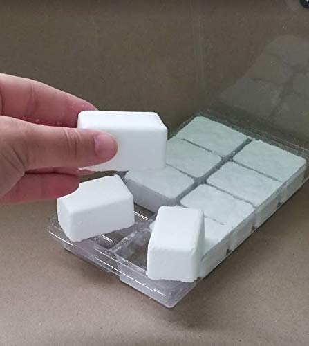 10pc All Natural SINUS RELIEF blend Eucalyptus Peppermint SHOWER STEAMERS with Menthol Very Strong, 15 oz