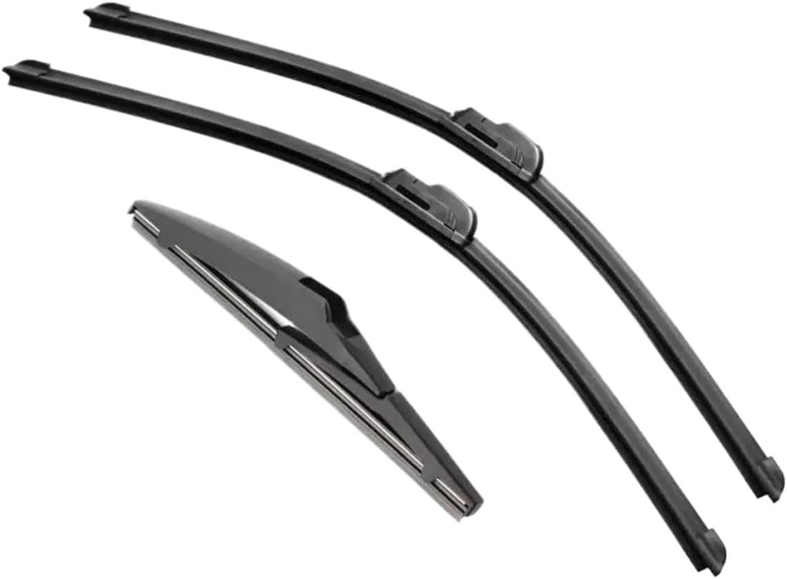 PLAKDFUU Wiper Blades Front Rear Set for LEXUS CT 200h CT200h 2010-2020 26" + 18" + 8" - Silent & Streak-Free