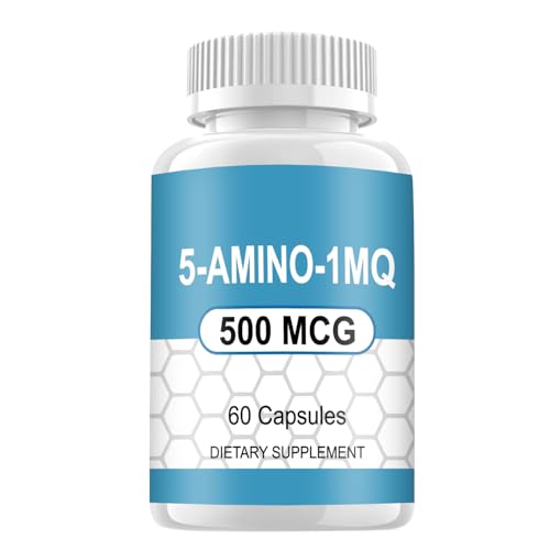 5 Amino 1mq Supplement Capsules 500MCG 60ct (3RD Party Tested)