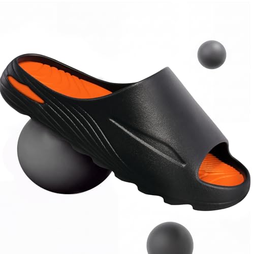 GymYESGO Men’s Slides, Sports Slippers, EVA Foam, Arch Support - image 4