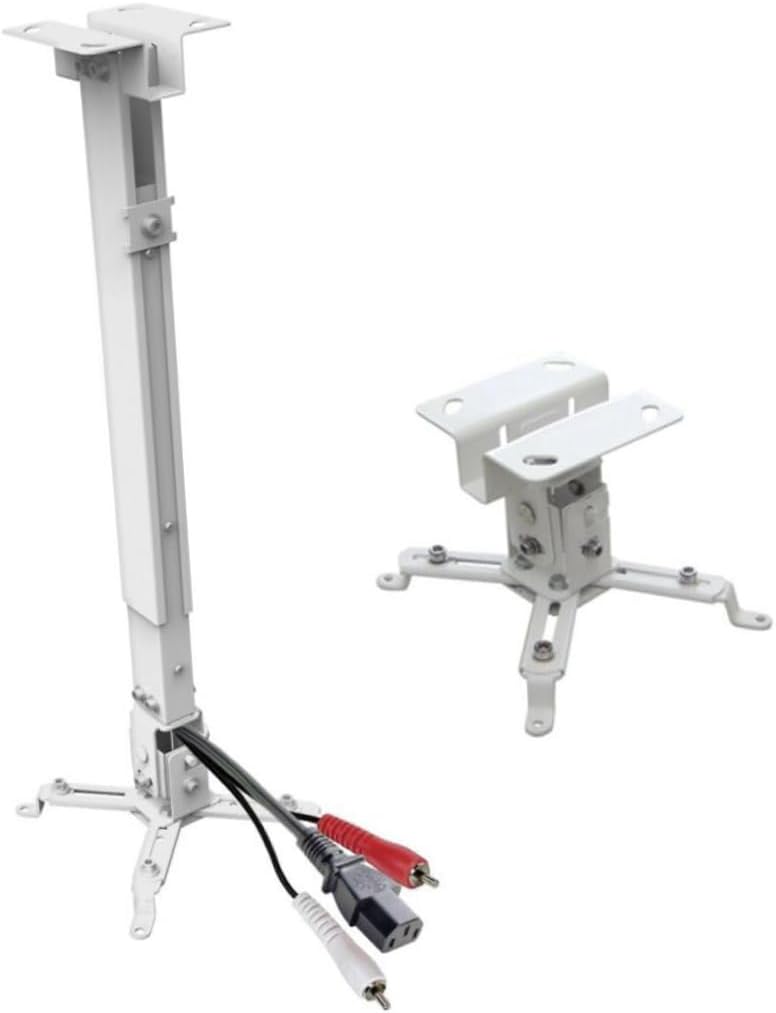 Hemobllo 4365 Iron Projector Ceiling Mount Universal Design 15kg Load Led Bracket Wall Mounting Ceiling Bracket