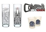 KÖLSCHGLÄSER: Unsere Kölner Stangen sind vielseitig einsetzbar und haben einen tollen Look! Nutzen Sie die 0,2ml Kölschgläser mit dem Kölner Grundgesetz als Bierglas für Kölsch.