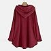Reooly Hombre sin Capucha Hombre Sudadera Cuadros Cuello Alto Mujer Chimenea de...