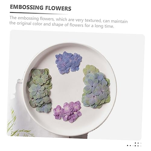 Flores secas doble hortensia 30 piezas para manualidades miniatura 5