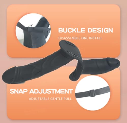 Gode vibromasseur double pénétration pour couple avec télécommande sans fil