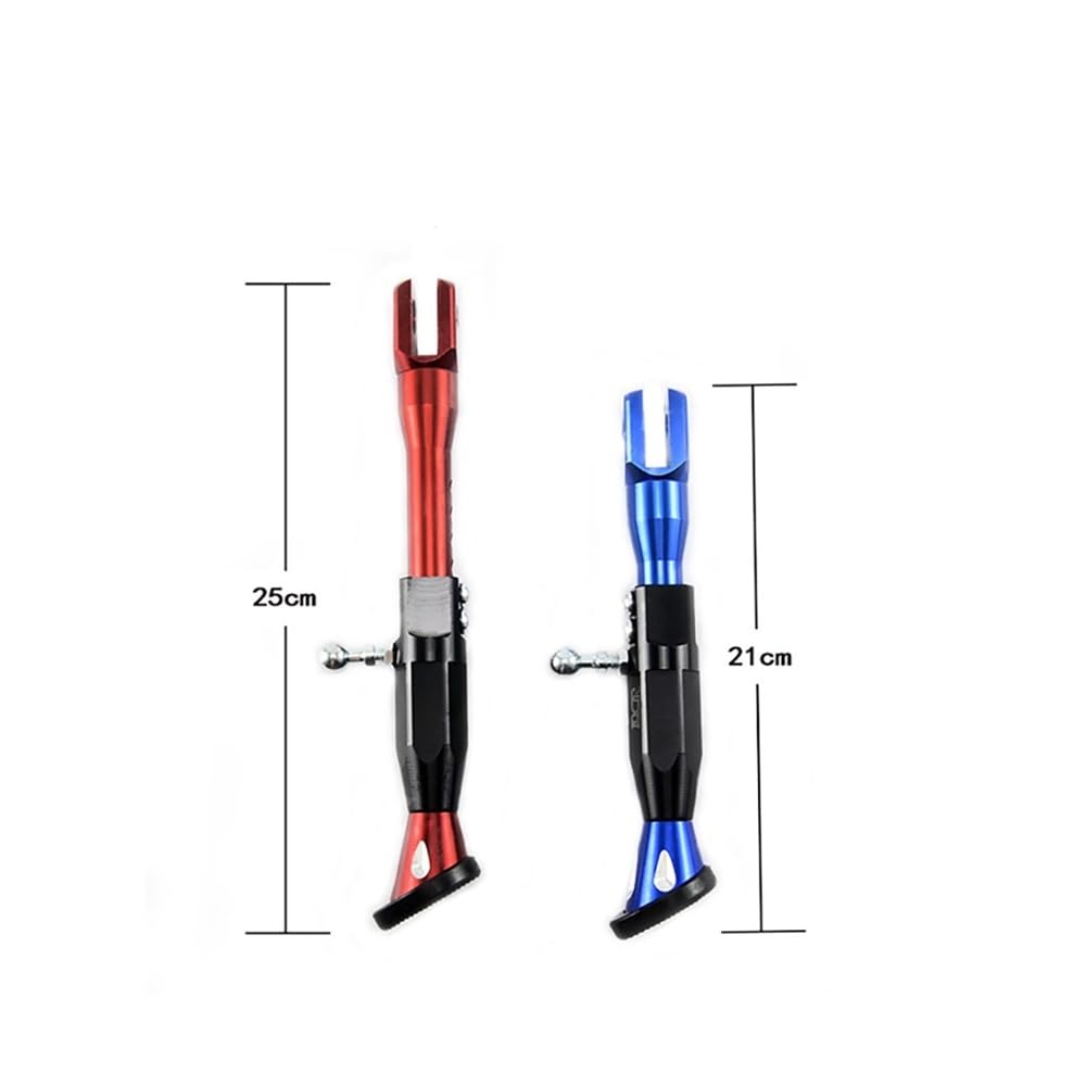 Cavalletto Laterale Regolabile In Alluminio Per Aprilia SR 50 (1995-2026), Antiscivolo E Resistente, Colore Giallo