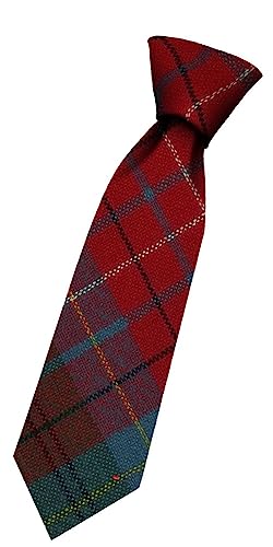 Cravate garçon en laine pour mariage et fêtes Tartan British Columbia I LUV LTD