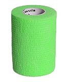 Cawila Flex-Tape Bandage, elastisch und selbsthaftend, kohäsive Haftbandage, 7,5cm x 4,5m