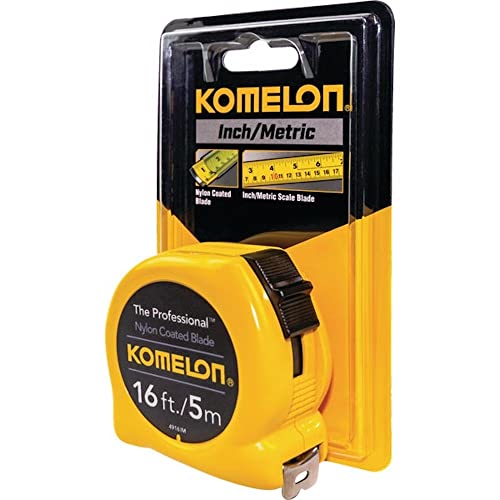 Cinta Métrica Profesional Komelon 16 Pies/5 m Pack 4 miniatura 2