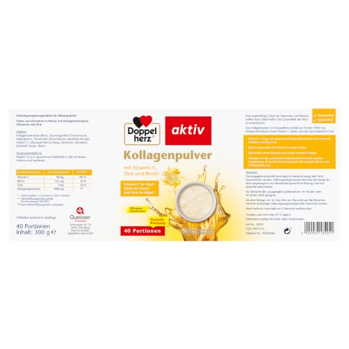Doppelherz Kollagenpulver Zitrone – Ansicht 6