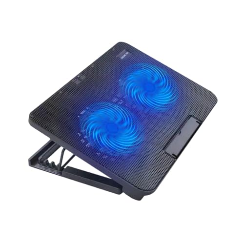 Base para Laptop con 2 Ventiladores y Puertos USB miniatura 6