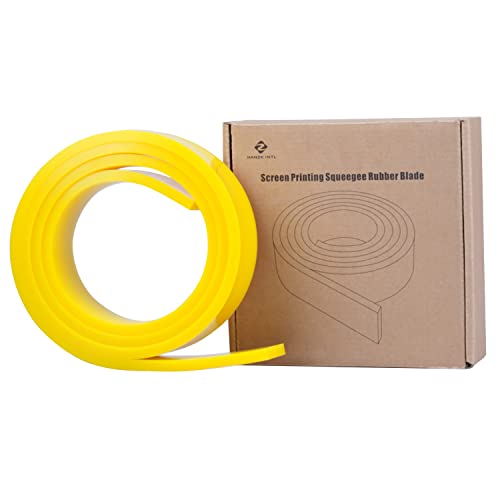Silk Screen Printing Squeegee Blade Screen Printing Squeegee Rubber 50Mm X 9Mm X 6Ft（ 72"） (70Duro) #TOP4