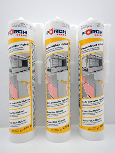 FÖRCH POWERKLEBER HYBRID 5* ALLESKLEBER KAROSSERIE DICHTSTOFF BAU (3)