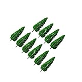 Zambuph Arbres miniatures verts réalistes, créant des éléments vibrants dans les maquettes...