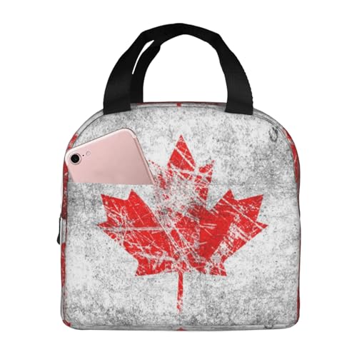 YHLKLWKSZC Canada Flag Lunch Bag