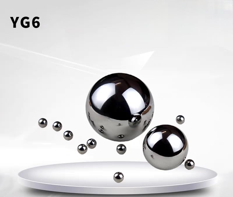 Lot de 2 billes de précision G10 en carbure de tungstène - 6 mm