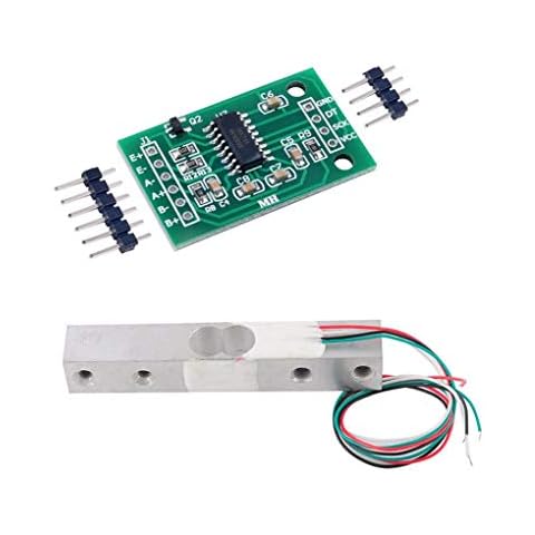 Morza 1/5/10/20 kg Kleine Wägebereich Drucksensor und HX711AD Modul Wägezelle und HX711-Modul Cover