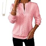 Photo Gallery generico women s elegant snake print zip-up sweatshirt long sleeve round neck casual pullover, chikalabs tunic for woman (pink,s) Photo Gallery generico women s elegant snake print zip-up sweatshirt long sleeve round neck casual pullover, chikalabs tunic for woman (pink,s)