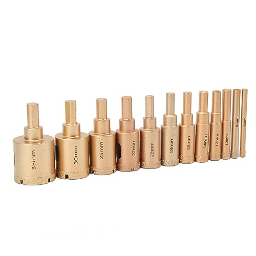 Set de 12 brocas para granito y mármol con recubrimiento emery miniatura 7