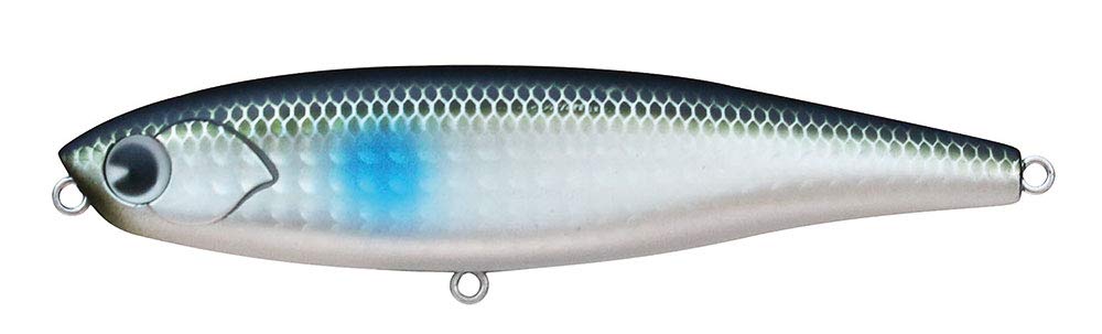 AMS Design (ima) #CP100-011 Chappie Pencil Bait Lure, Silver Shadow 3.9 inches (100 mm), 0.6 oz (18 g)