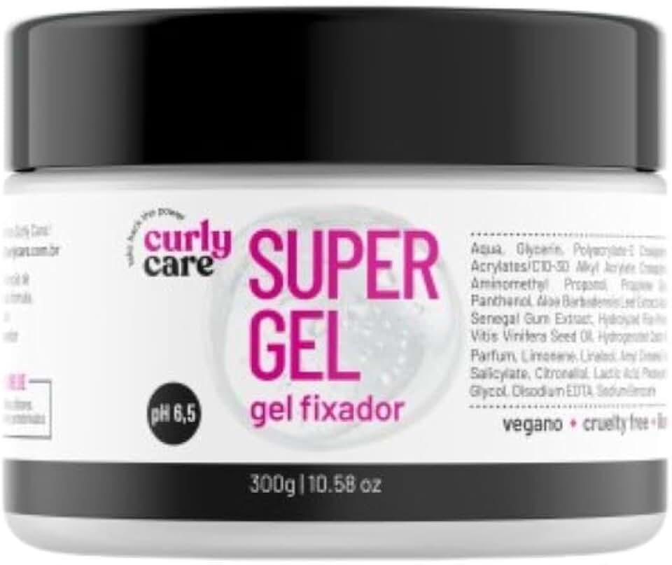 Curly Care, Super Gel Fixador 300g Curly Care