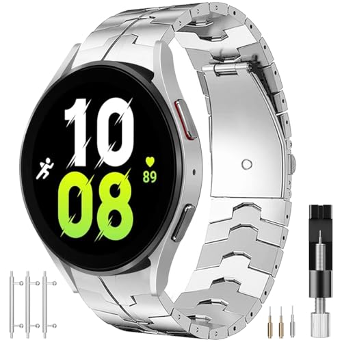 Bracelet en métal Samsung Galaxy Watch acier inoxydable élégant homme femme