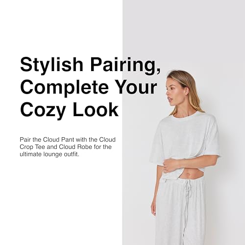 BUMPSUIT Crop Top for Women - Short Sleeve T-Shirts, Round Neck Cloud Cropped Athletic Gym Casual Blouse | Soft Yoga Boxy Tee2