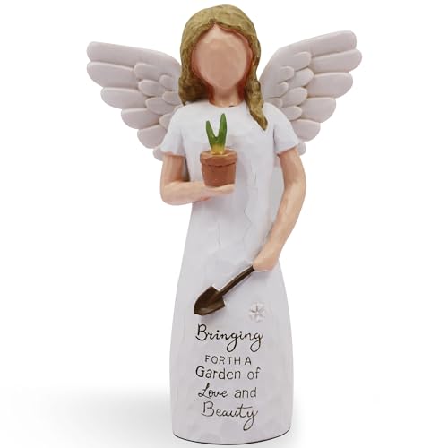 Figura decorativa Ángel para jardinería 5 pulg