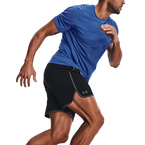 Short UA HIIT Woven 8in S Homme Noir idéal pour le crossfit