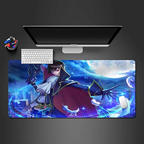 Tapis de souris XXL Blue City Magic Boy pour bureau de gamer ordonné