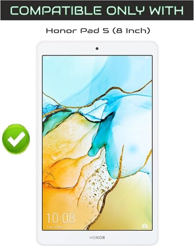 Image of Screen Guard Compatible With Honor Pad 5 Tab (8 inch Inch Tablet) Flexible Fiber Screenguard Not a Tempered Glass Screen Protector