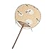 Ventaglio Pieghevole Fan in Stile Giapponese Ventilatore a Mano, Carta con Manico in bambù Art Creativo Creativo Bamboo Classico Bamboo Rotondo Casa Soprammobili Ventaglio Pieghevole