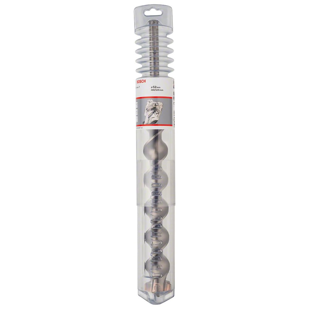 Bosch PRO SPEED X SDS Max 4 Cutter Head Masonry Drill Bit 52mm 570mm Pack of 1