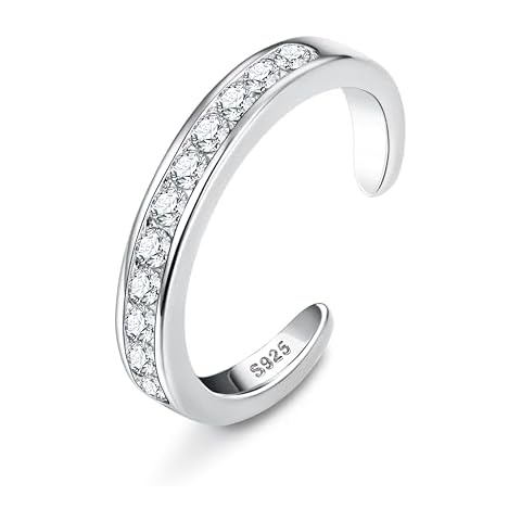 MILACOLATO Sterling Silver Toe Rings Cover