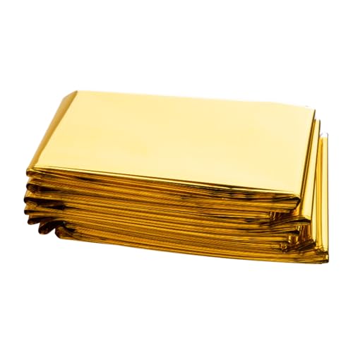Manta térmica: equipo ligero para exteriores, de 86.6 x 55 pulgadas, perfecta para viajes, rescate, clima frío de invierno, camping, senderismo, mochileros, , situaciones y aventuras al aire