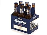  Bier Mahou Maestra Toast-Doppelhopfen 6x33cl (Pack 6 Flaschen)
