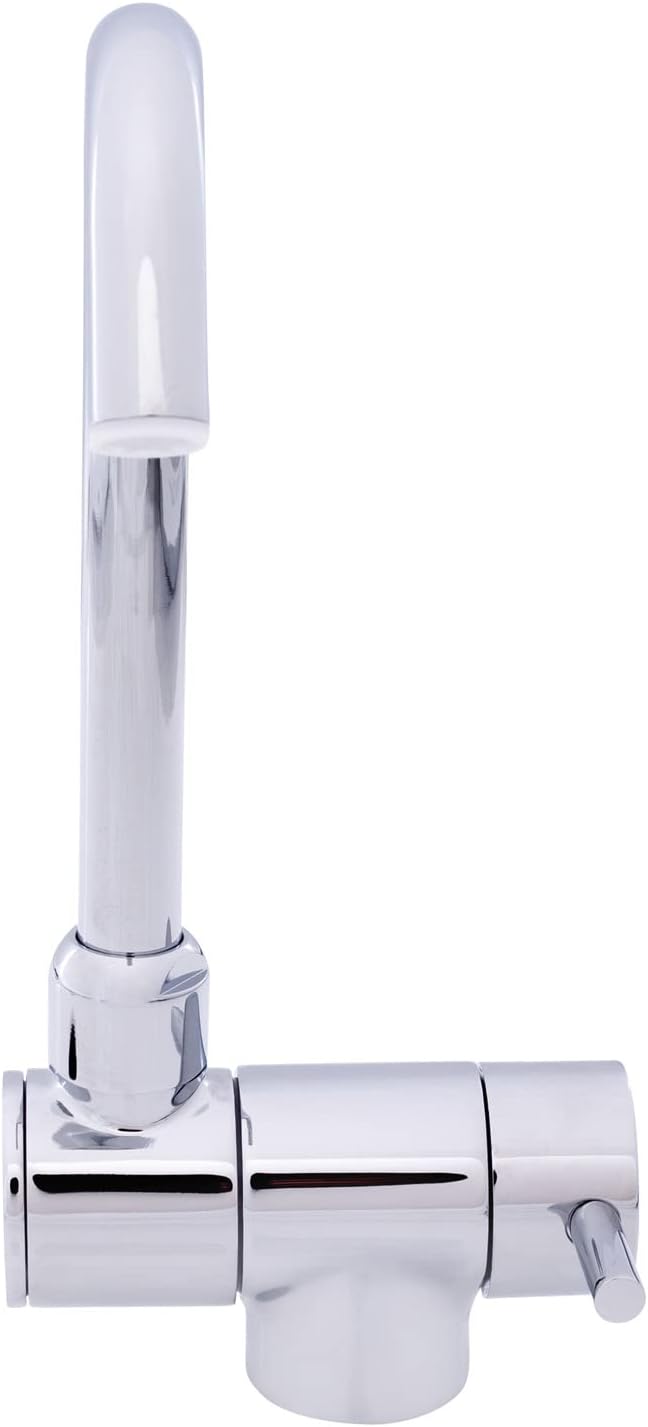 Ambassador Marine Elite J Spout Folding Tap, Chrome