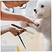 Toddmomy 2pcs Dematting Brush for Dogs and Cats Wide Undercoat Rake with Blades for Easy Shedding Removal Comfortable Handle Pet Grooming Tool