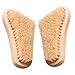 Gogogmee 2pcs Scrub for Cleaning Clothing Shoe Brush Kit Shoe Polish Brush Boot Cleaning Brush Shoes & Jewelry Bristle Hair Shoe Brush Small Shoes Soft Brush Whitewash Wooden