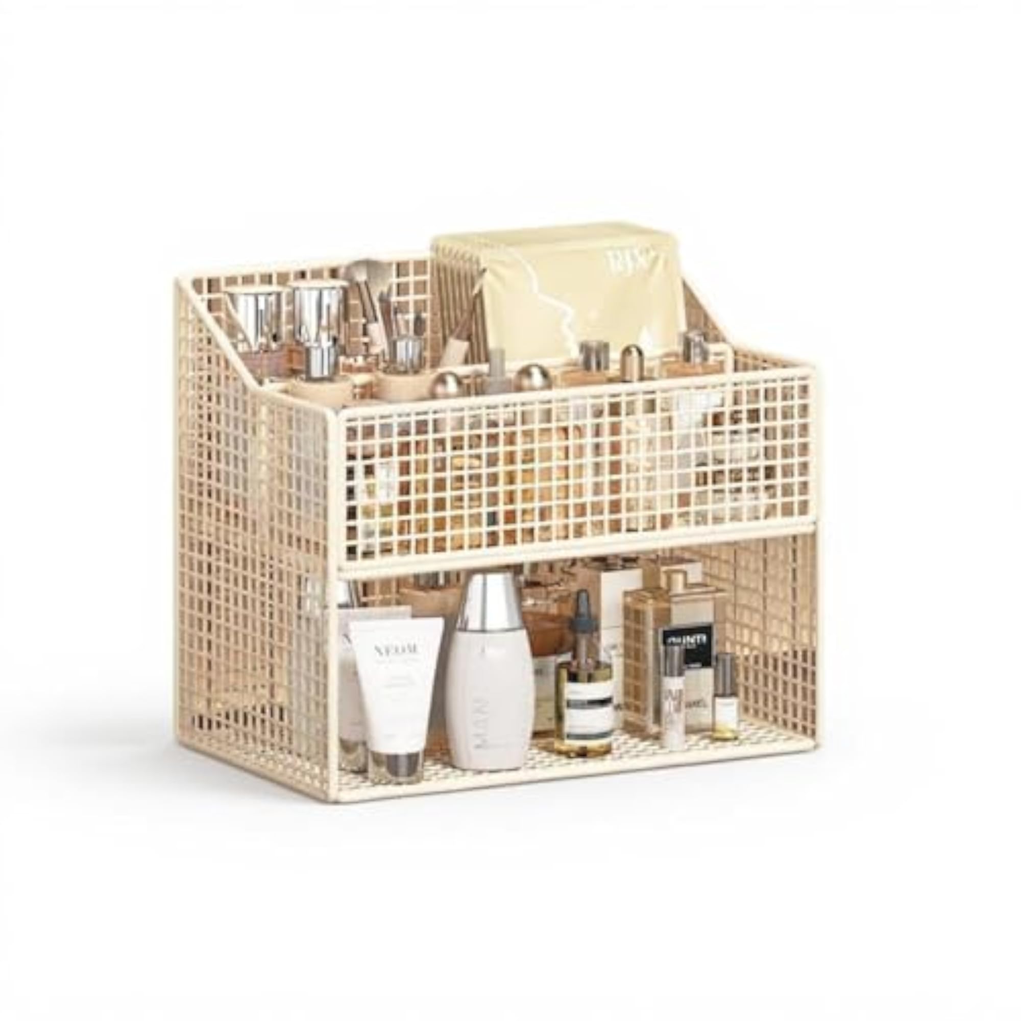 Large Capacity Makeup Organizer, Multi-Functional Design