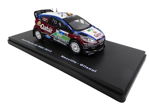 OPO 10 - Voiture Miniature 1/43 Compatible avec Ford Fiesta RS WRC Mexico 2013 Neuville - RMX13