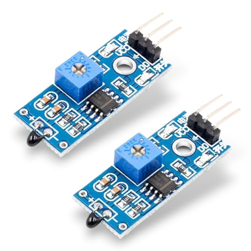 Image of SRS NTC Thermistor Temperature Sensor Module Use For Temperature Monitoring and Control | Climate Control Systems | Weather Stations | Automotive Applications | Medical Devices - Pack Of 2