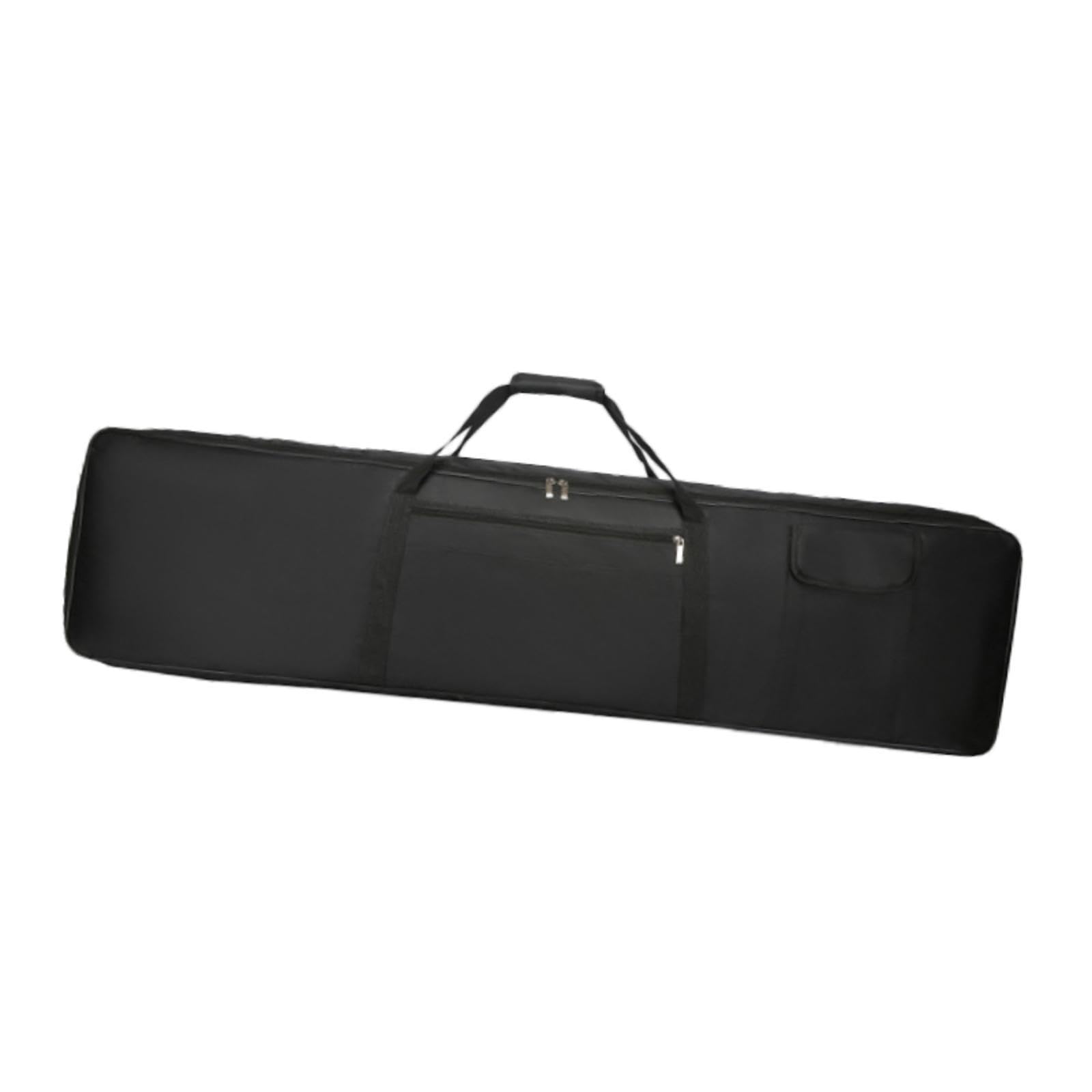 rockible Sac pour clavier Sac pour clavier Sac à main en tissu Oxford Rembourré avec poignée Sac de transport pour clavier Imperméable pour studio de musique, 88 Touches