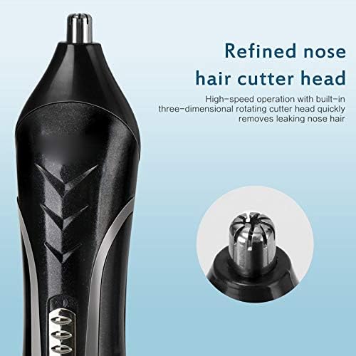 Multifunction Rechargeable Hair Clipper for Men Waterproof Electric Shaver Beard Nose Ear TrimmerTool